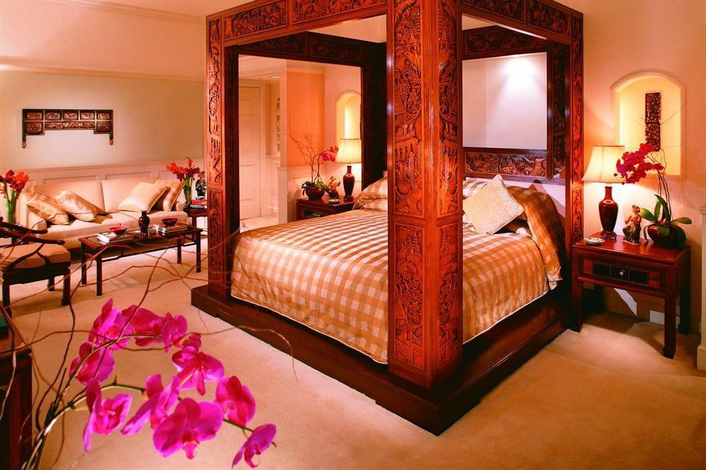 Hotel Artyzen Grand Lapa Macao Exteriér fotografie A bedroom at the Mandarin Oriental, Bangkok